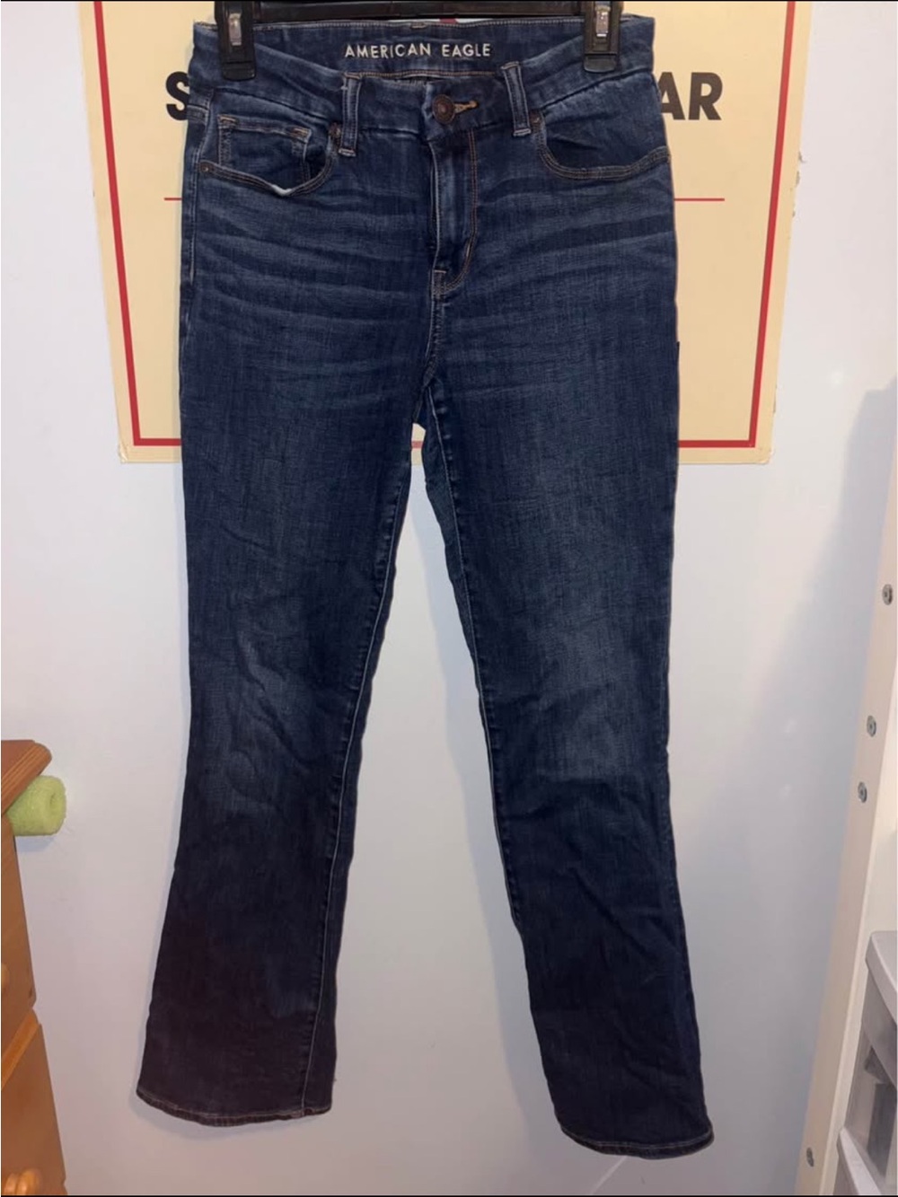 American Eagle Outfitters Dark Blue Bootcut Women's Jeans